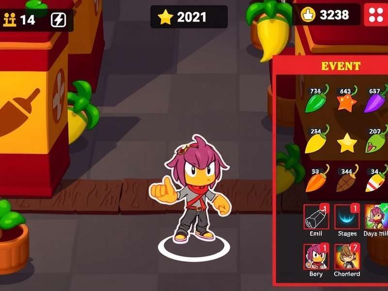 Spicy Dash Pro character customization